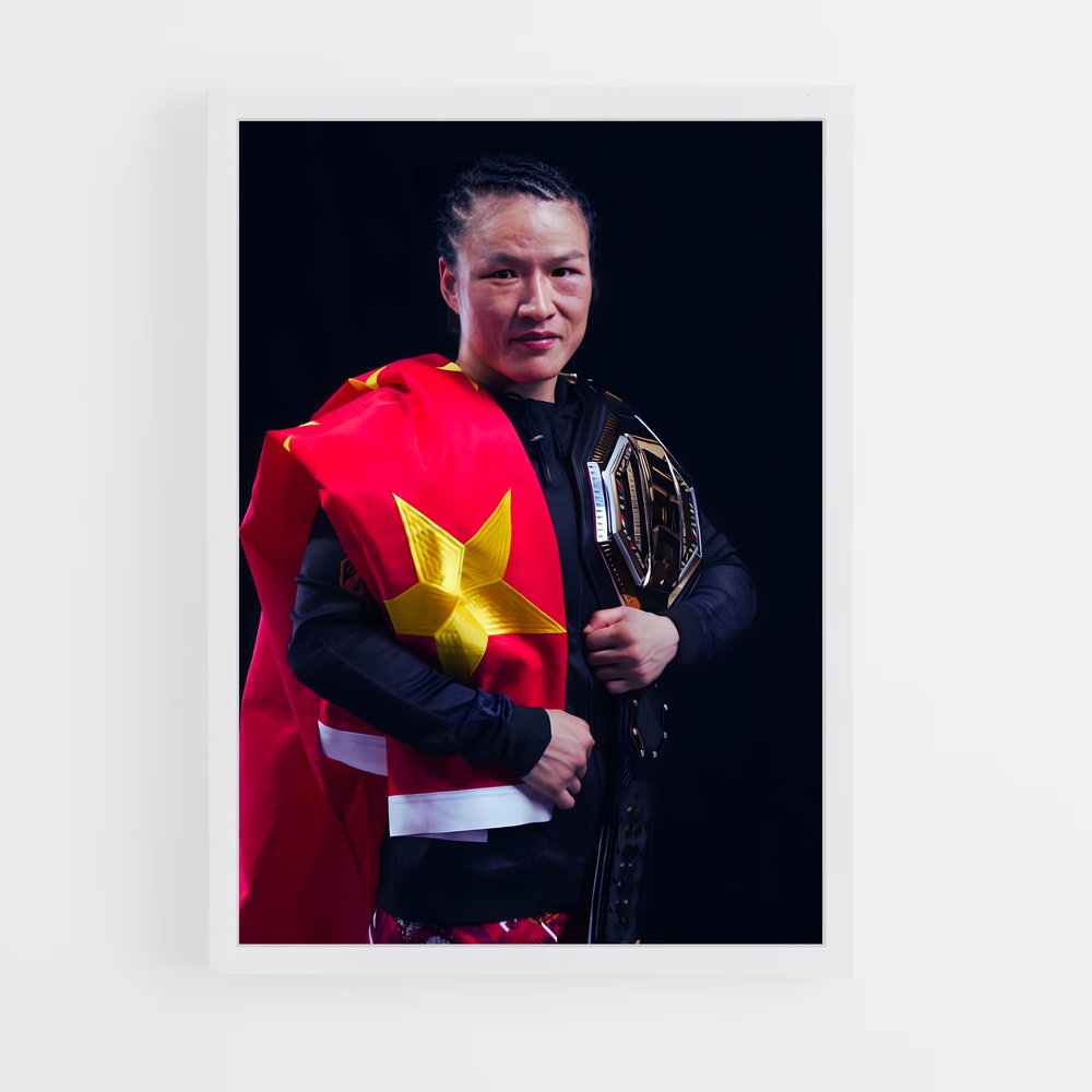 Poster L'Étoile du Héros – affiche MMA (vue 3)